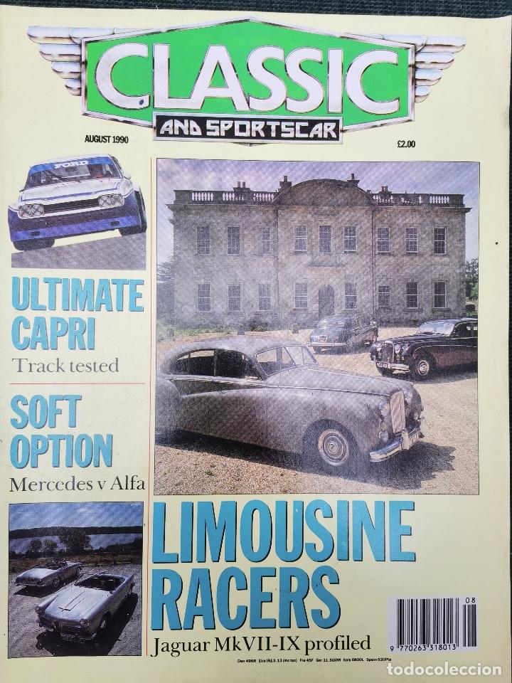 Coches y Motocicletas: 1998 REVISTA CLASSIC AND SPORT CAR - FORD CAPRI TRACK TEST - MERCEDES VS ALFA ROMEO - JAGUAR
