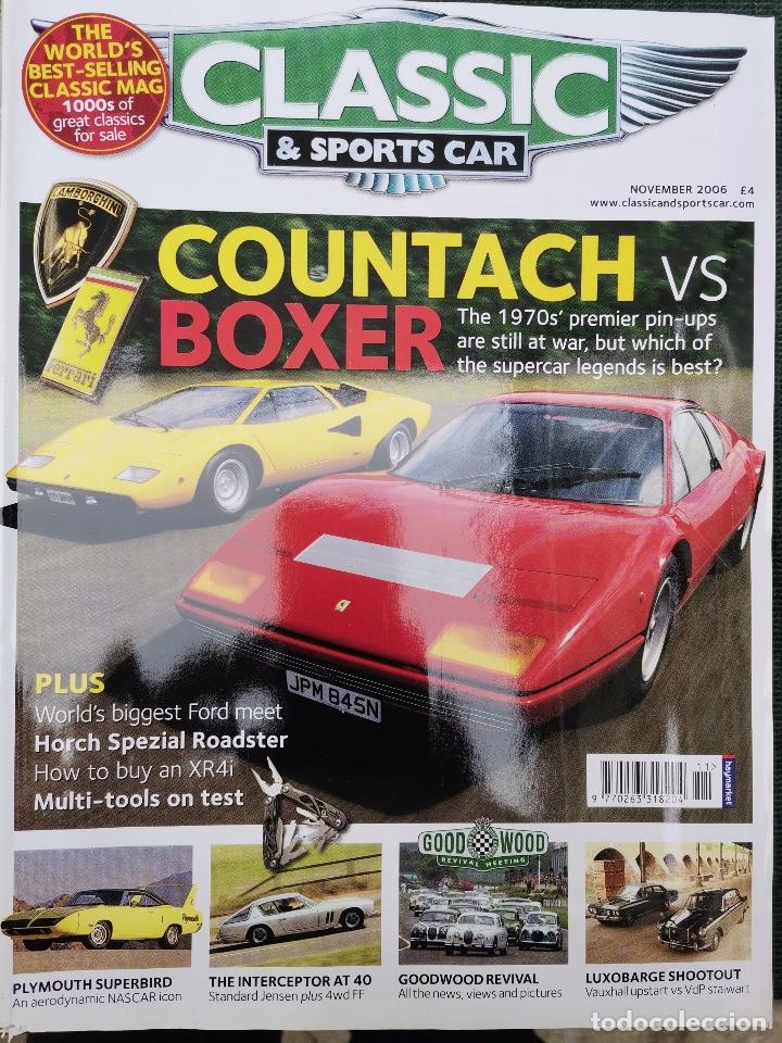 Coches y motocicletas: 2006 REVISTA CLASSIC AND SPORTS CAR - LAMBORGUINI COUNTACH VS FERRARI BOXER