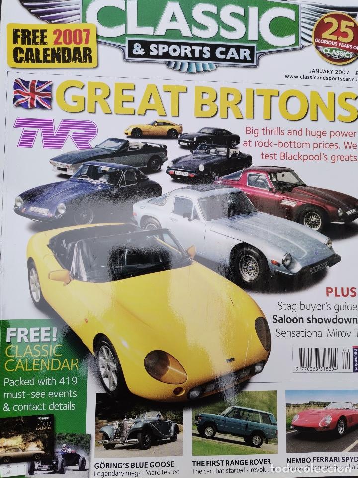 Coches y motocicletas: 2007 REVISTA CLASSIC AND SPORTS CAR - TVR - FIRST RANGE ROVER - NEMBO FERRARI SPYDER
