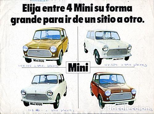 Voitures et Motocyclettes: AUTHI AUSTIN MINI CATALOGO PUBLICIDAD