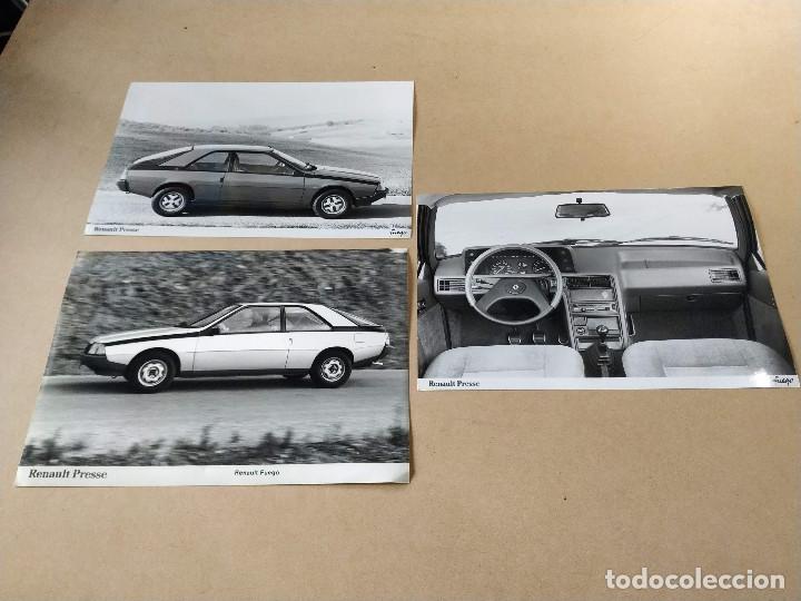 Cars and Motorcycles: 3 FOTOS RENAULT FUEGO - RENAULT PRESSE - ARCHIVO FOTOGR&Aacute;FICO DEL AUTOM&Oacute;VIL FRANCESC ROSES