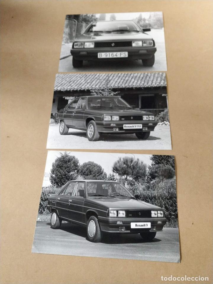 Cars and Motorcycles: 3 FOTOS RENAULT 9 TXE-TSE