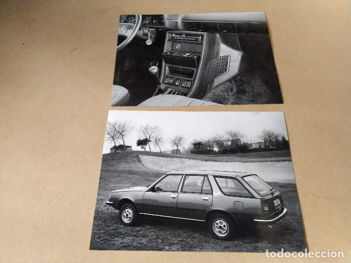 Cars and Motorcycles: 2 FOTOS RENAULT 18 GTS FAMILIAR - A&Ntilde;O 1981