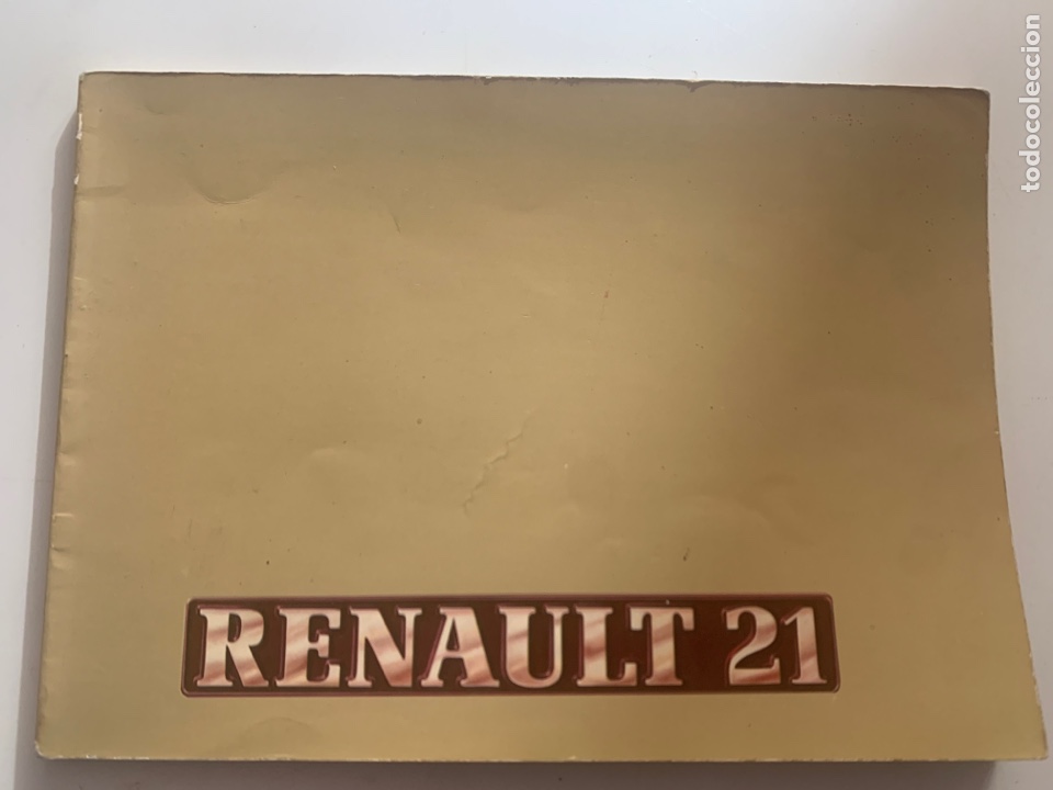 Carros e motociclos: Manual de instrucciones Renault 21 de 1986