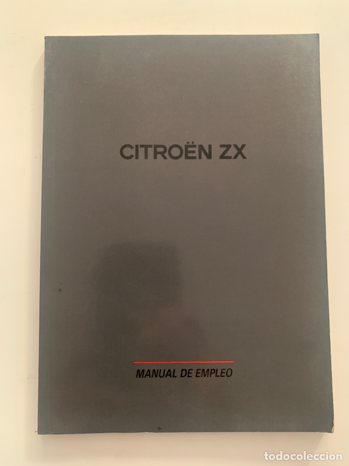 Coches y Motocicletas: Manual de instrucciones de empleo Citr&ouml;en ZX de 1991