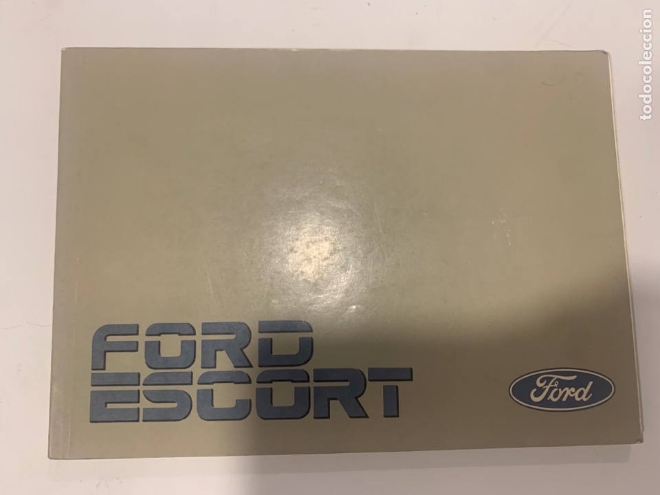 Cars and Motorcycles: Manual de instrucciones Ford Escort de 1989