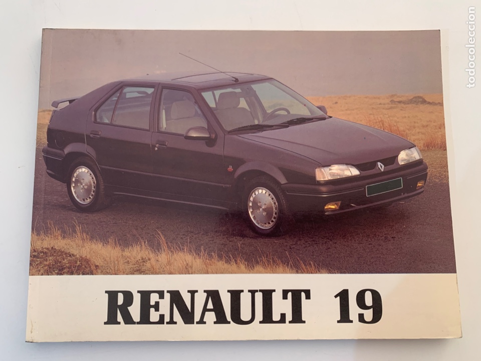 Carros e motociclos: Manual de instrucciones Renault 19 de 1992