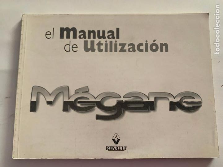 Carros e motociclos: manual de instrucciones utilizacion renault megane de 1998