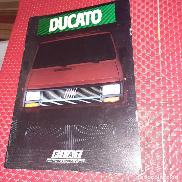 Coches y Motocicletas: FIAT DUCATO - VEH&Iacute;CULOS COMERCIALES - CAT&Aacute;LOGO PUBLICITARIO - A&Ntilde;O 1985
