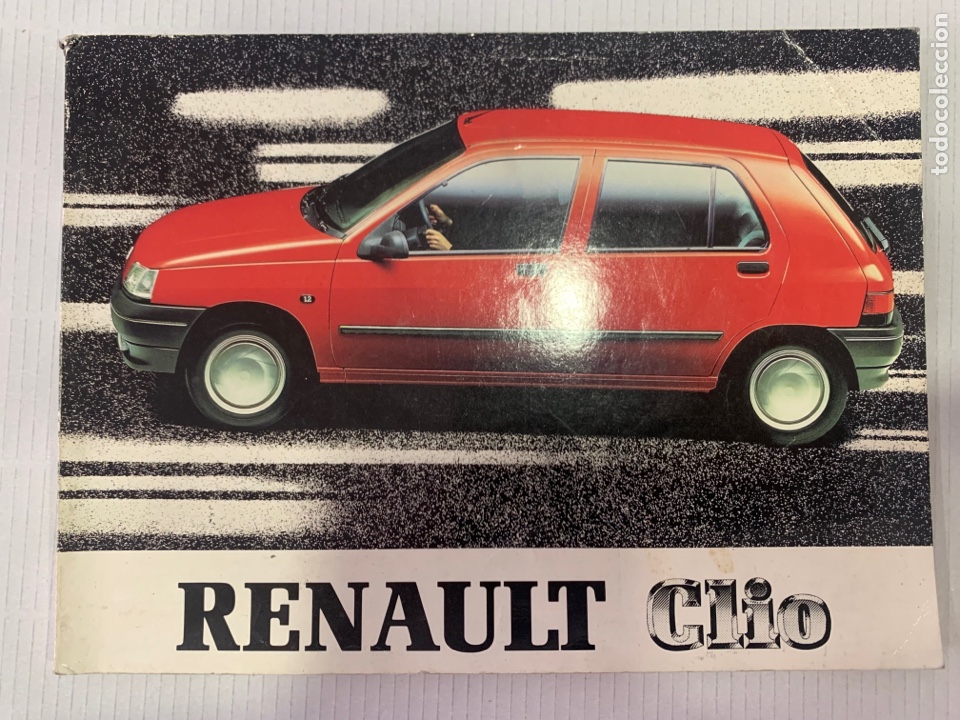 Carros e motociclos: Manual de instrucciones Renault Clio de 1991