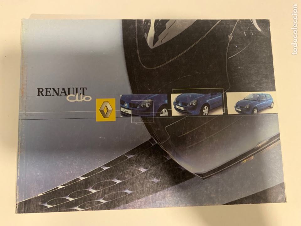 Carros e motociclos: Manual de instrucciones Renault Clio del 2002