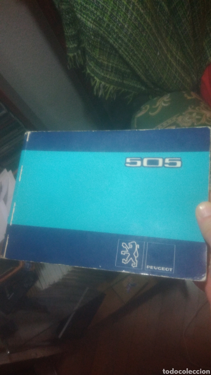 Coches y Motocicletas: PEUGEOT 505. MANUAL A COLOR ORIGINAL DEL COCHE. VER FOTOS.