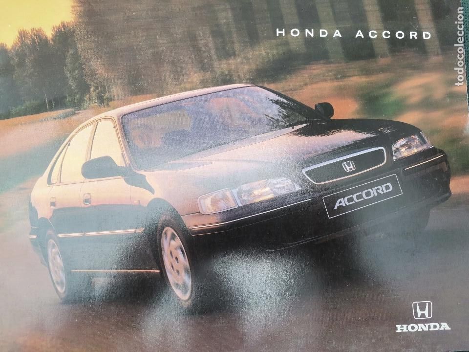 Coches y motocicletas: ANOS 90 CATALOGO HONDA ACCORD