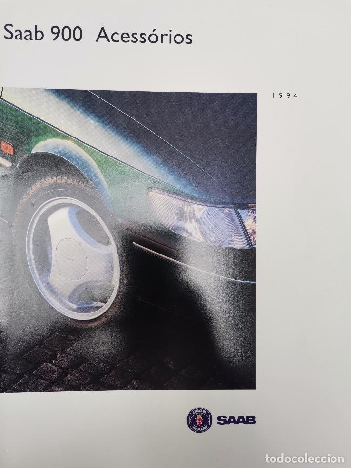 Coches y Motocicletas: 1994 CATALOGO SAAB ACESS&Oacute;RIOS