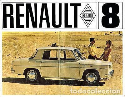 Voitures et Motocyclettes: RENAULT 8 CATALOGO PUBLICIDAD 1965