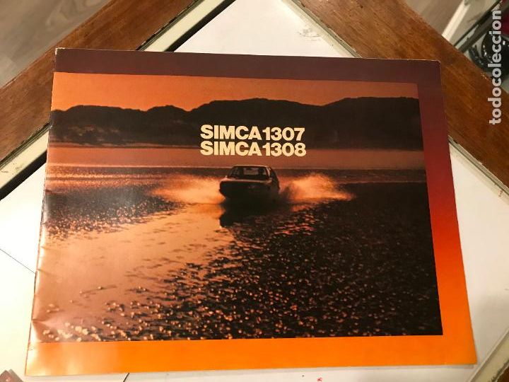 Coches y Motocicletas: Catalogo Chrysler Simca 1307 1308 a&ntilde;o 1975 en frances 20 p&aacute;gs muy bien conservado 30x23 cms