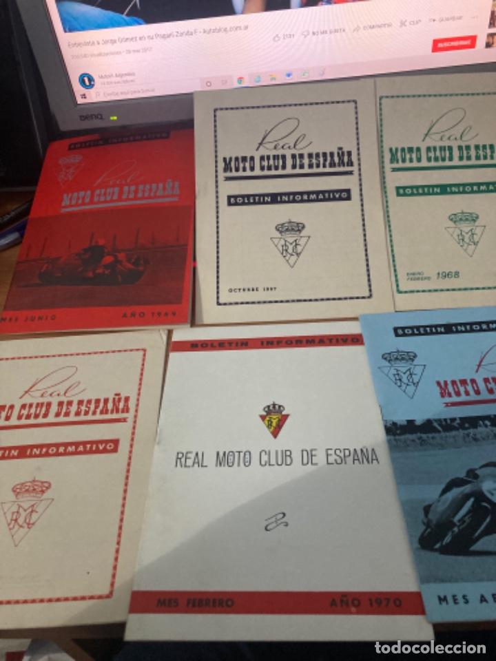 Cars and Motorcycles: Catalogos lote boletin informativo real moto club