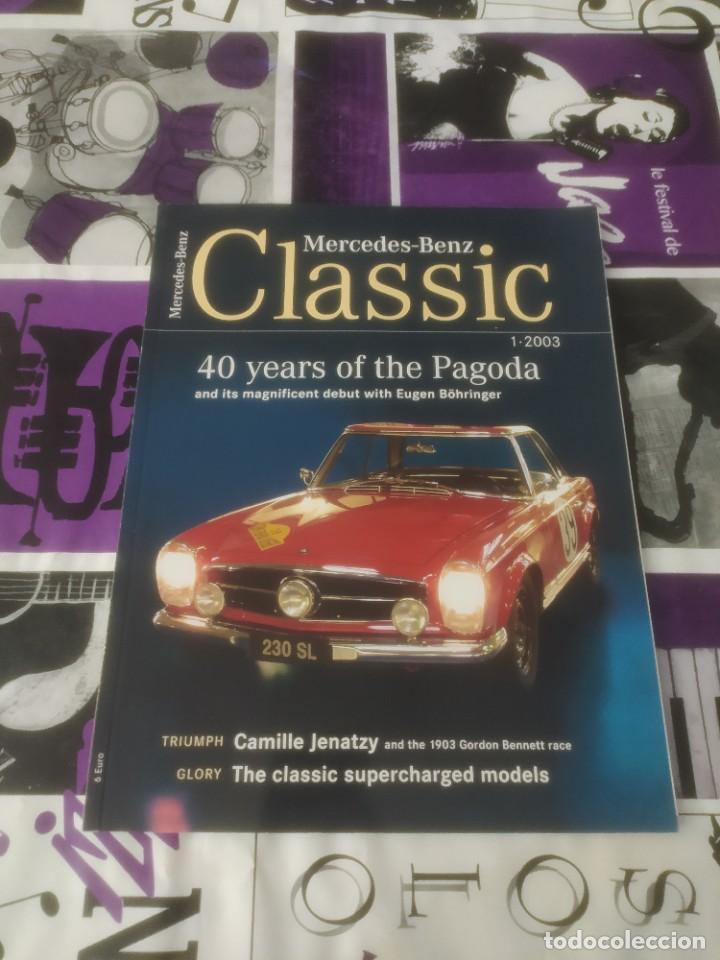 Automobili e Motociclette: Revista mercedes benz classic enero 2003 motor catalogo Folleto propaganda