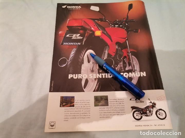 Coches y motocicletas: MOTOCICLETA HONDA CB TWO FIFTY ANUNCIO PUBLICIDAD REVISTA 1992