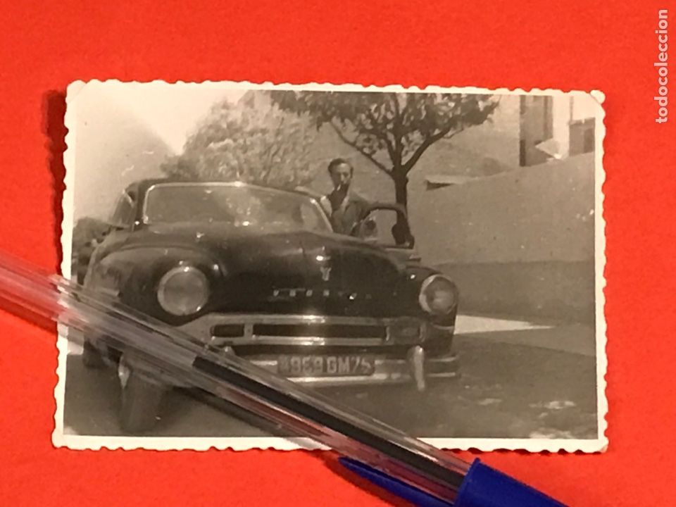 Coches y Motocicletas: COCHE ANTIGUO AMERICANO SE&Ntilde;OR - FOTO FOTOGRAFIA ANTIGUA