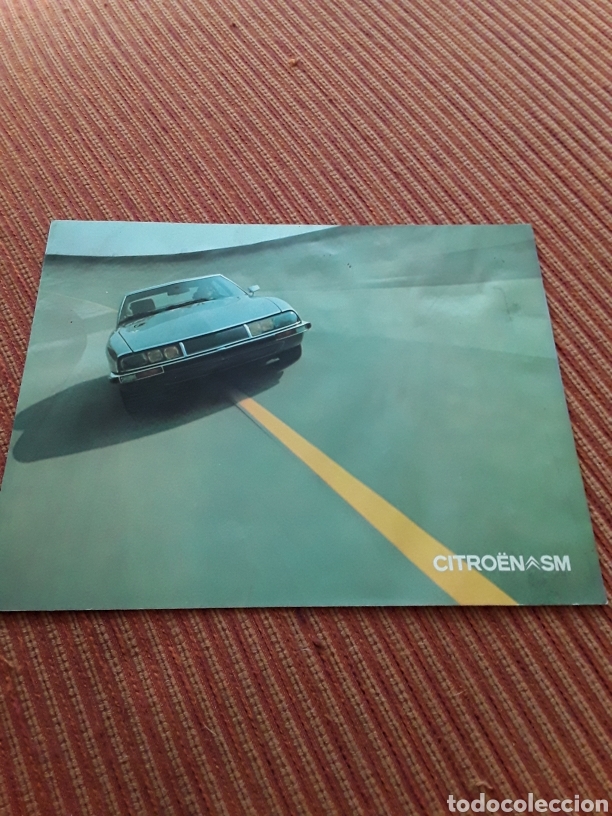 Coches y Motocicletas: Triptico CITROEN SM