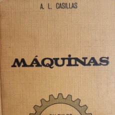 Coches y Motocicletas: MAQUINAS CALCULOS DE TALLER EQUIVALENCIAS INGLESAS TABLAS METRICAS A L CASILLAS 1965 EC. Lote 329643353