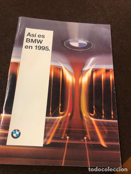 Coches y Motocicletas: Catalogo as&iacute; es BMW en 1995 mide 14,5 x 21 total 48 p&aacute;ginas bien conservado