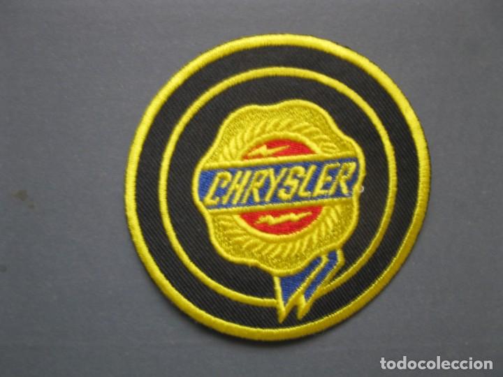 Coches y Motocicletas: LOGO DE CHRYSLER - PARCHE DE TELA.