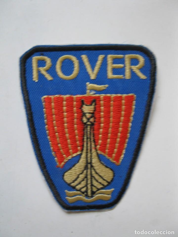 Coches y motocicletas: LOGO DE ROVER - PARCHE DE TELA.