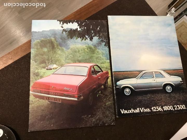 Carros e motociclos: Dos catalogos Vaushall Viva Firenza a&ntilde;o 1972 total 34 p&aacute;gs 21 x 29 cms General Motors