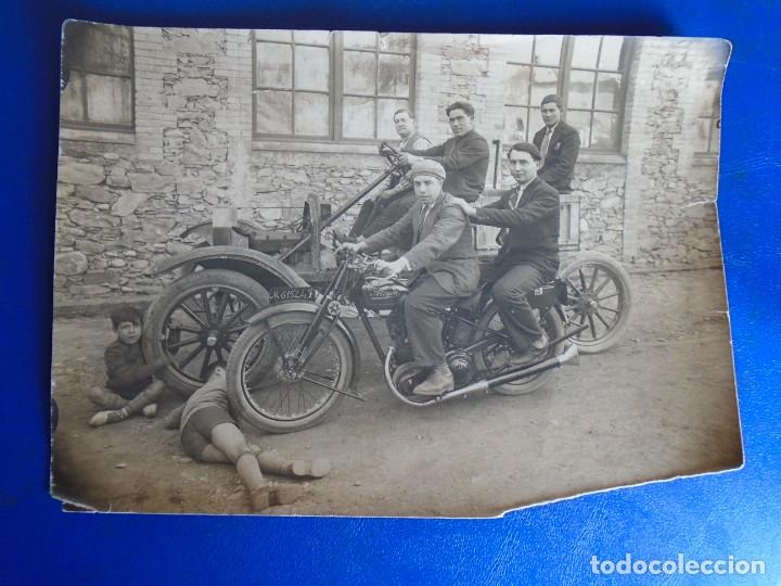 Automobili e Motociclette: (FOT-220411)FOTOGRAFIA MOTO ALCYON