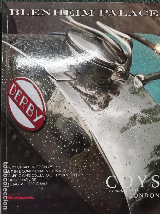 Coches y Motocicletas: 2008 COYS BLENHEIM PALACE CATALOGO - THE JAGUAR LEGEND SALE - FERRARI - MERCEDES - ROLLS - BATMOBILE