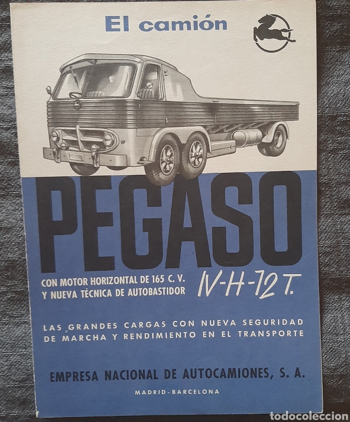 Automobili e Motociclette: Cat&aacute;logo camion pegaso IV H 12 T