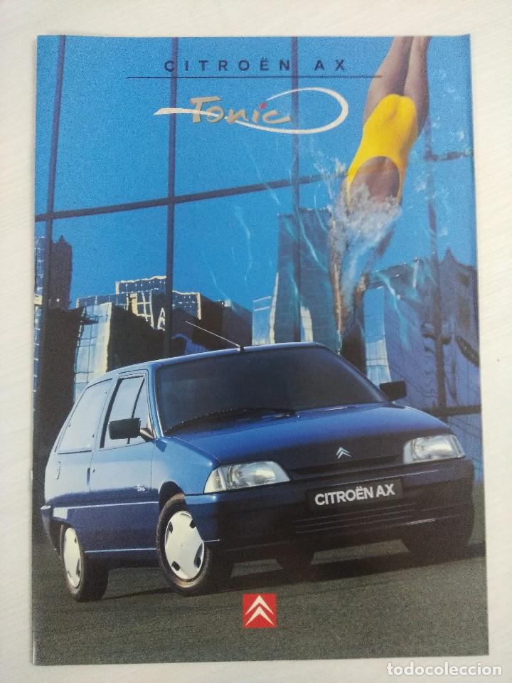 Coches y Motocicletas: CITROEN AX TONIC/CATALOGO ORIGINAL CITROEN.