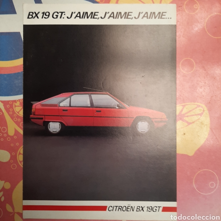 Automobili e Motociclette: Cat&aacute;logo automovil citroen BX 19 GT