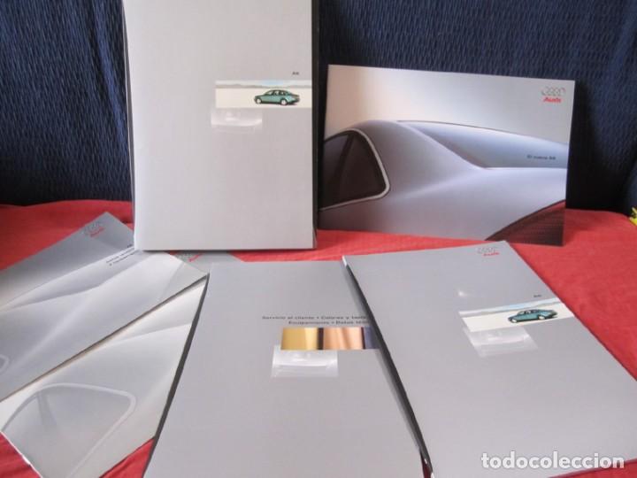Coches y motocicletas: Audi A6 Catalogo en Carpeta Folleto Publicitario Concesionario (REF-FJL3)