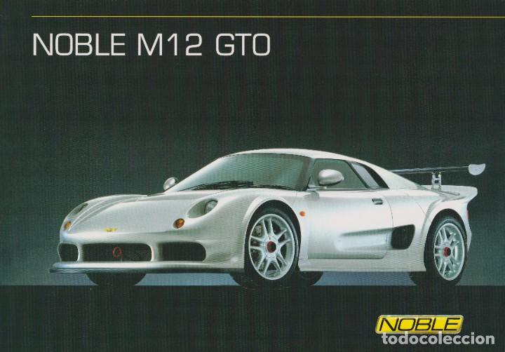 Carros e motociclos: CAT&Aacute;LOGO ORIGINAL NOBLE M12 GTO
