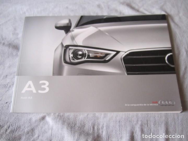 Coches y motocicletas: Audi A3 2012 Catalogo Folleto Publicitario Concesionario (REF-FJL6)