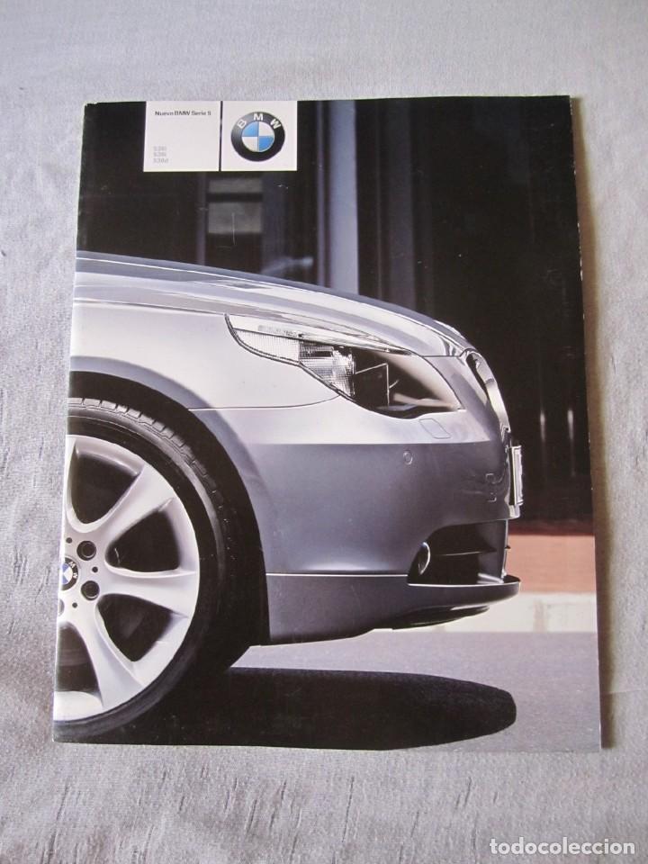Coches y motocicletas: BMW Serie 5 520i 530i 530d 2003 Catalogo Folleto Publicitario Concesionario (REF-FJL6)