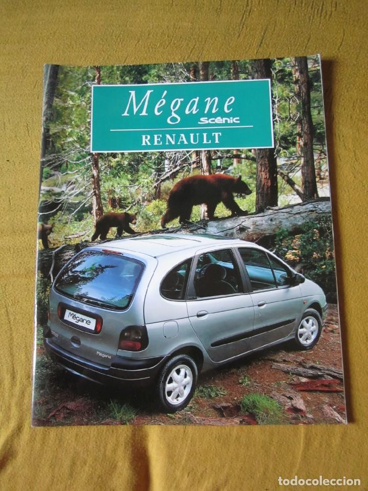Coches y motocicletas: Renault Megane Scenic Catalogo Folleto Publicitario Concesionario (REF-FJL6)