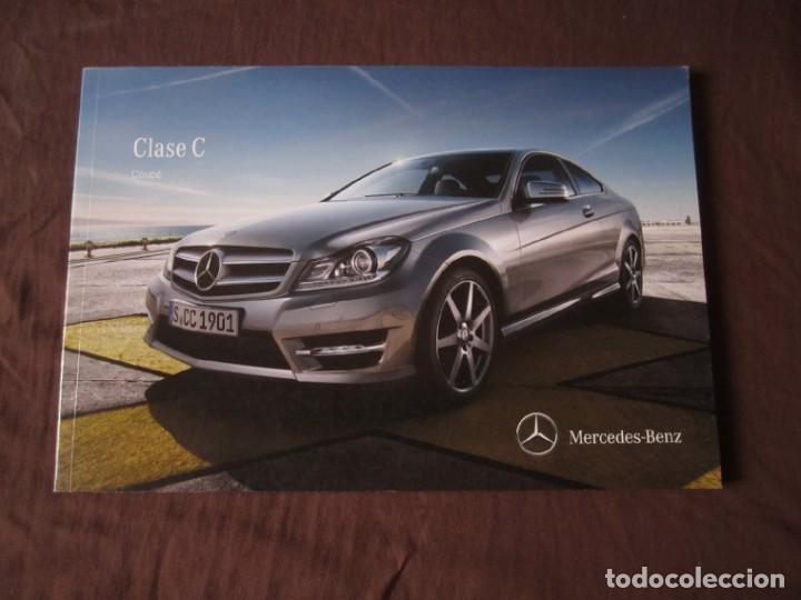 Coches y motocicletas: Mercedes Benz Clase C Coupe 2013 Catalogo Folleto Publicitario Concesionario (REF-FJL7)
