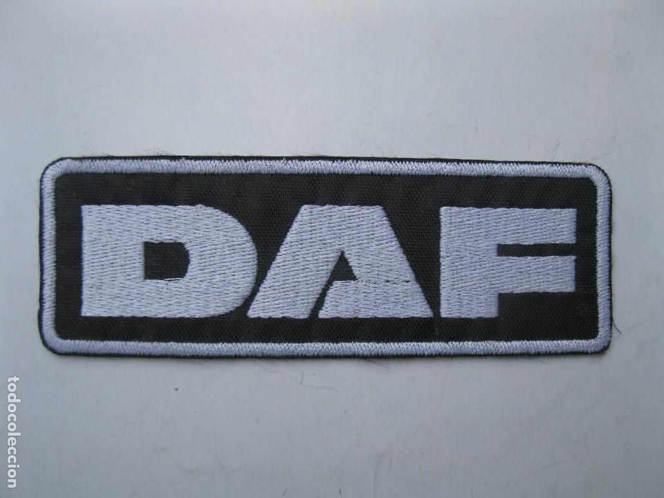 Coches y motocicletas: LOGO DE DAF - PARCHE DE TELA.