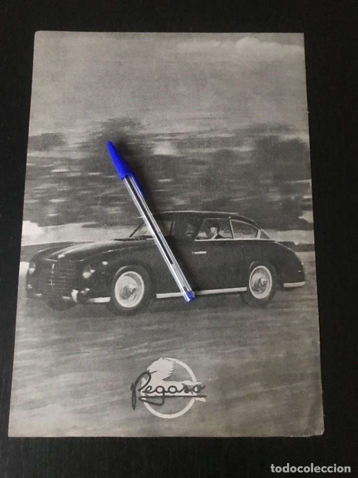 Coches y Motocicletas: PEGASO Z-102 COCHE AUTOMOVIL - ANUNCIO RECORTE ORIGINAL - A&Ntilde;O 1952 - NO CATALOGO MANUAL POSTER