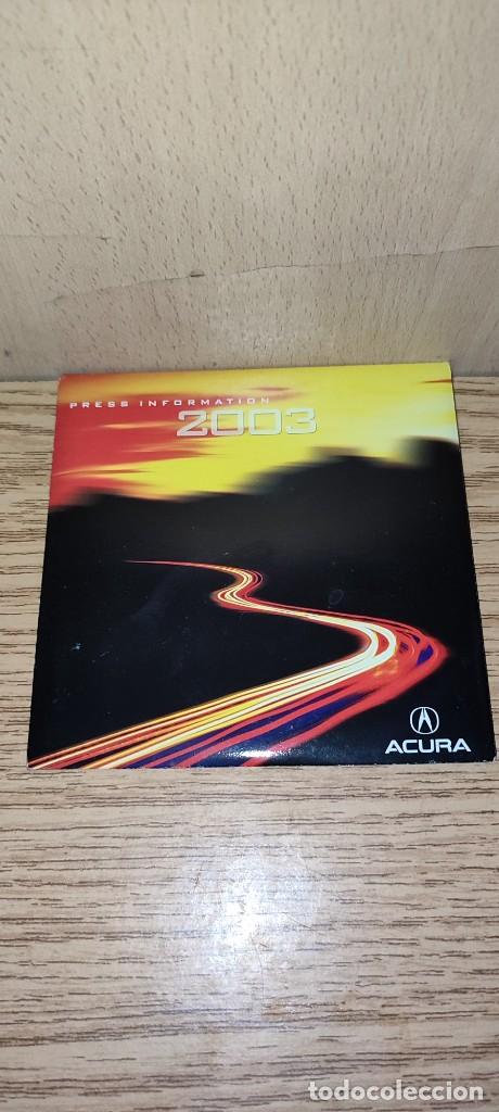 Automobili e Motociclette: CAT&Aacute;LOGO ACURA 2003