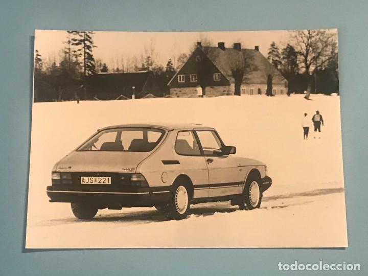 Coches y Motocicletas: SAAB 900 S 1991 - FOTO DE PRENSA ORIGINAL PRESS PHOTO - 13x18cm.