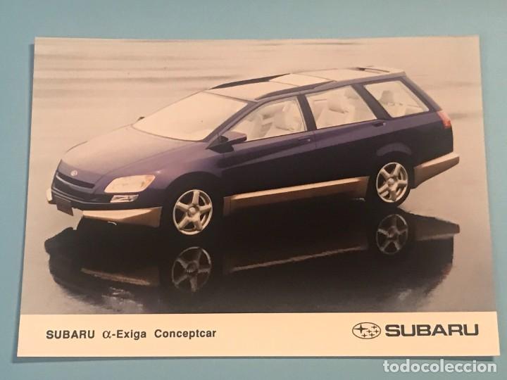 Coches y Motocicletas: SUBARU EXIGA CONCEPTCAR CONCEPT CAR - FOTO DE PRENSA ORIGINAL PRESS PHOTO - 13x18cm.