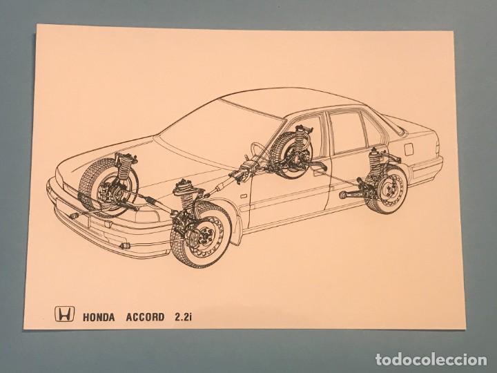 Coches y motocicletas: HONDA ACCORD 2.2i - FOTO DE PRENSA ORIGINAL PRESS PHOTO - 13x18cm.
