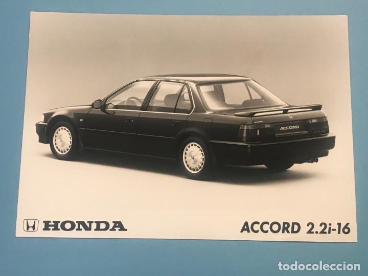 Coches y motocicletas: HONDA ACCORD 2.2i-16 - FOTO DE PRENSA ORIGINAL PRESS PHOTO - 13x18cm.