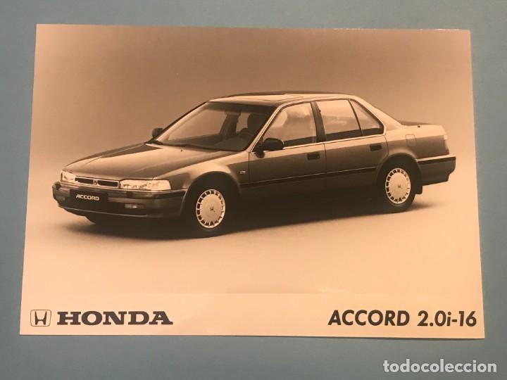 Coches y motocicletas: HONDA ACCORD 2.0i-16 - FOTO DE PRENSA ORIGINAL PRESS PHOTO - 13x18cm.
