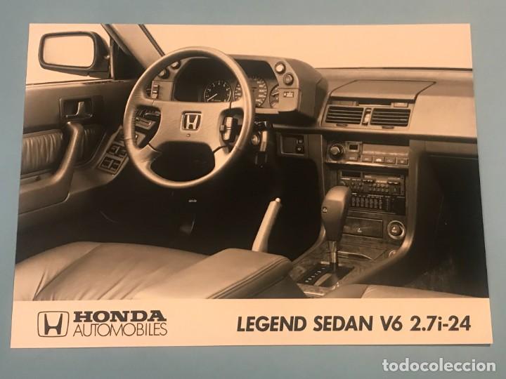 Coches y motocicletas: HONDA LEGEND SEDAN V6 2.7i-24 - FOTO DE PRENSA ORIGINAL PRESS PHOTO - 13x18cm.